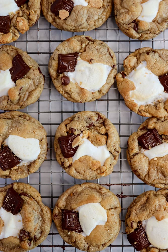 Smores Cookies Full Sheet