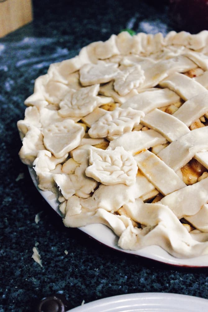 Pear Pie Unbaked