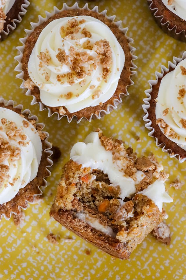 Carrot Cake Oreo Cupcake